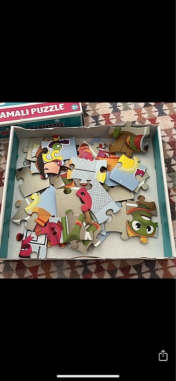 Diğer 3 yaş puzzle