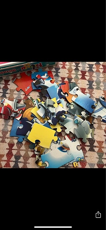  Beden Renk 3 yaş puzzle