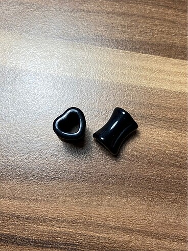  Beden 8 mm tünel piercing tunnel kalp
