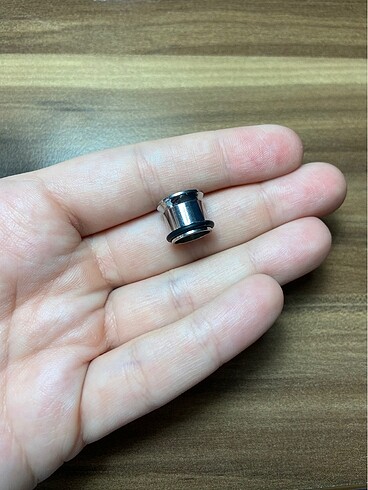 Beden 10 mm tünel piercing tunnel tekli