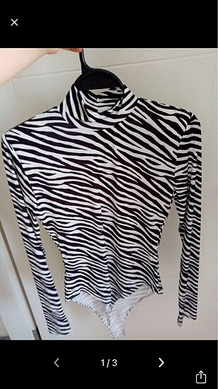 Zebra bluz üst trendyolmilla