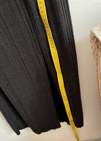 Zara Uzun Kol Detaylı Gri Kadın Elbise kayık yaka kışlık triko elbise
