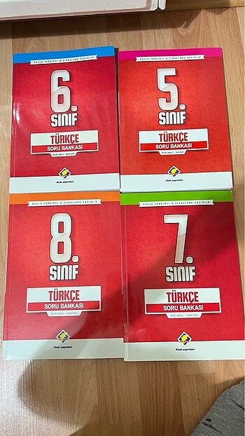 Ortaokul 5,6,7,8. Sınıf türkçe test kitabı