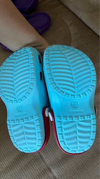 Crocs Mavi elsalı terlik 27 numara