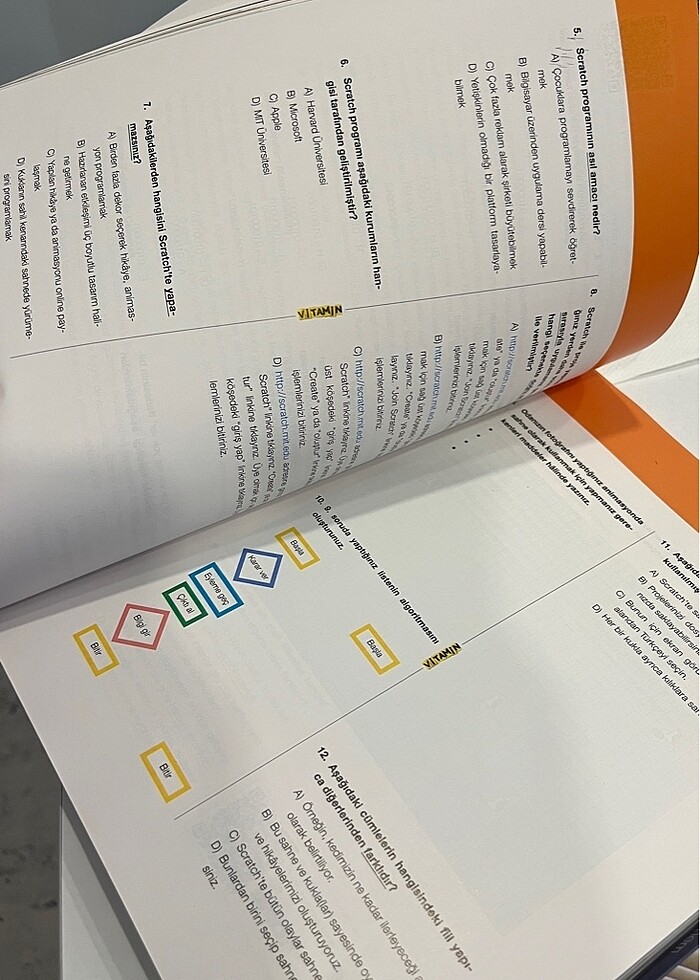 Türkçe 7.sımıf kaynak kitap vitamin - Görsel 3