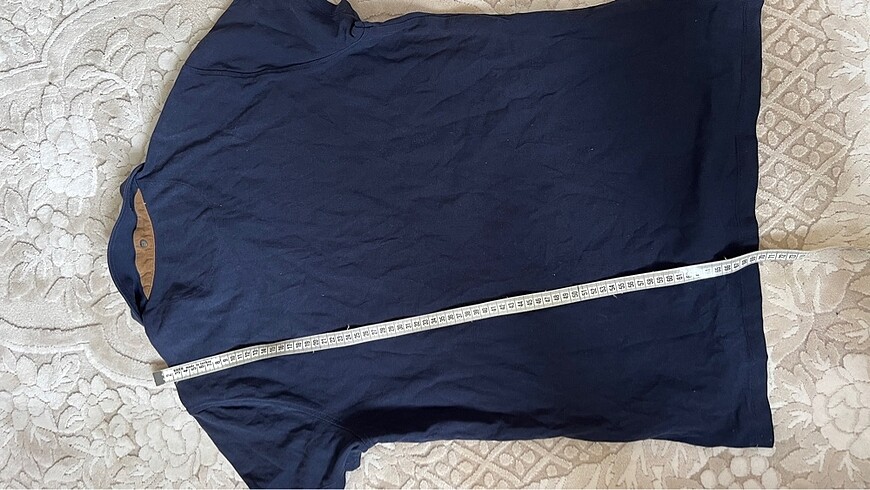 Massimo Dutti Massimo dutti lacivert tshirt
