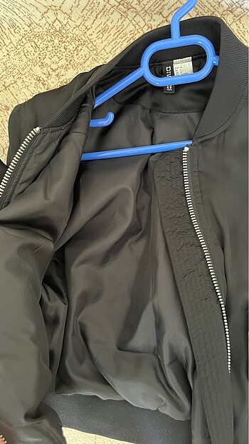 s Beden Siyah s beden bomber ceket h&m