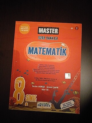Okyanus Yayınları Master 8. Sınıf Matematik Soru Bankası / Lgs k