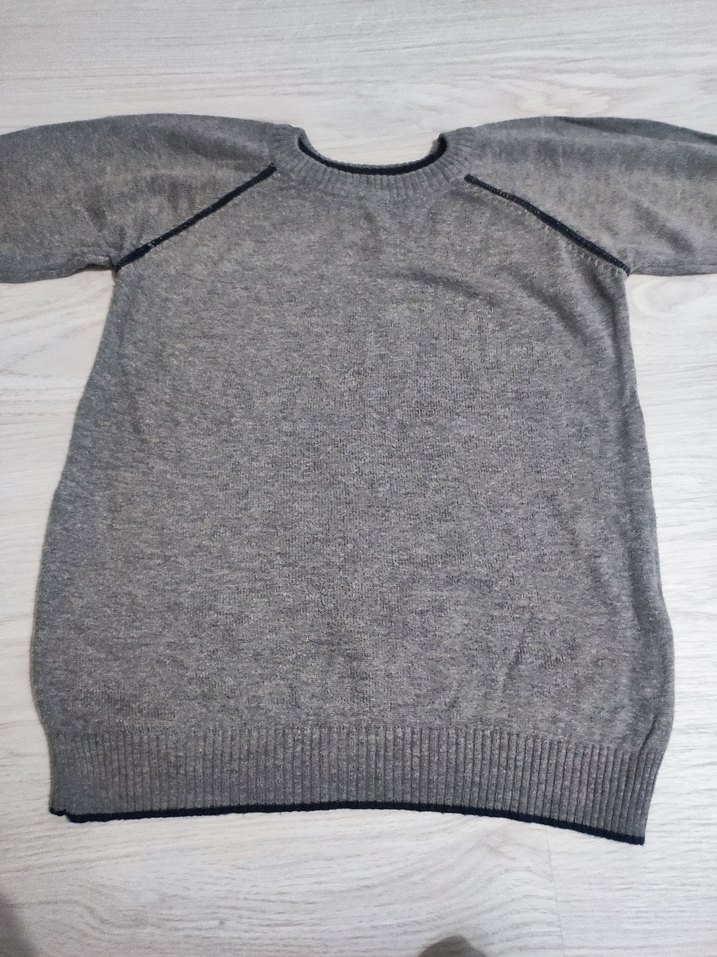 Erkek Çocuk Sarı Ekose  Uzun Kollu Gömlek takım - Görsel 5