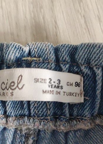 3 Yaş Beden beyaz Renk Bebek Kız Pastel Renkli Uzun Kollu Takım
