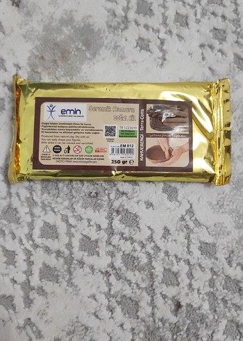 Emin Seramik hamuru doğal kıl 250 gr