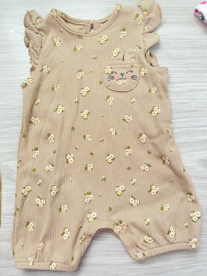 Nakışlı Denim Kız Çocuk Elbise - Görsel 3