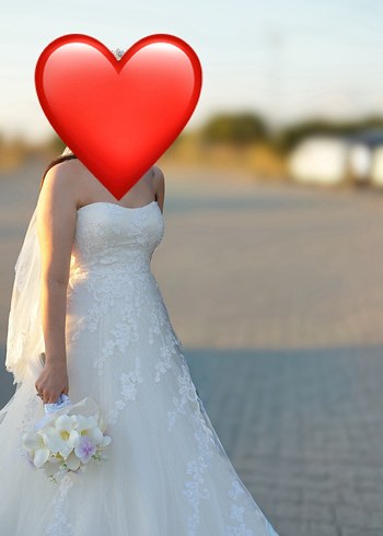 Vakko Vakko Dikim A Kesim Gelinlik 2 Duvak + Tarlatan + Altın Kesesi
