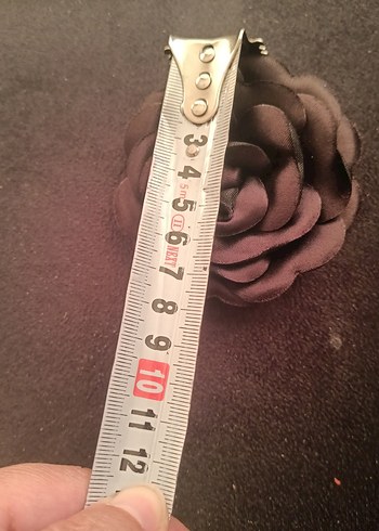 Beden bordo Renk choker ve broş yapmak için çiçek