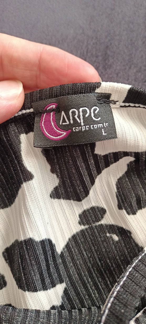 Siyah Beyaz Zebra Desenli Dantel Detaylı Büstiyer - Görsel 3