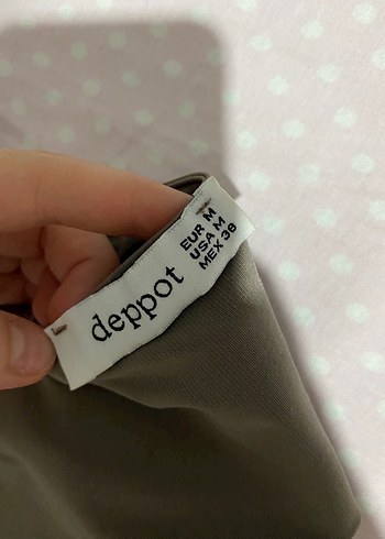 Hafif ve Rahat Haki bluz - Görsel 3