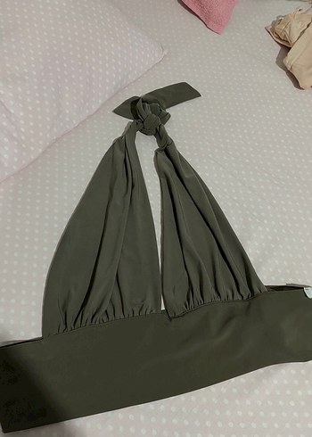 Hafif ve Rahat Haki bluz - Görsel 2