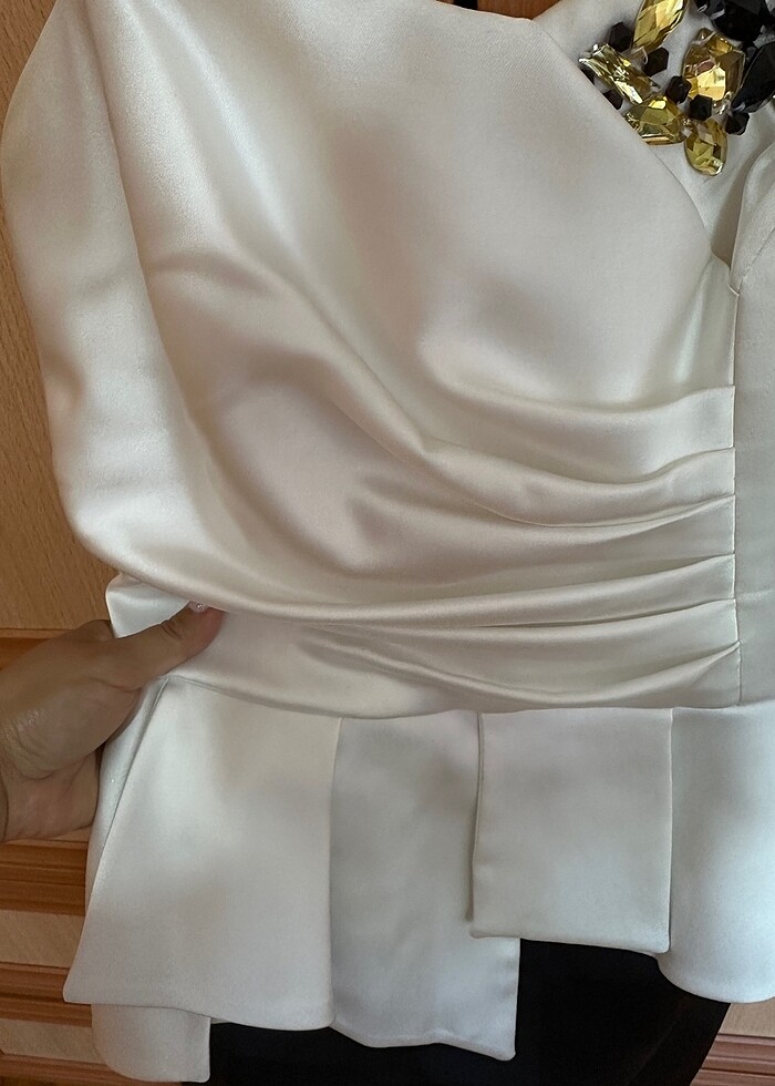 Abiye kısa elbise - Görsel 5