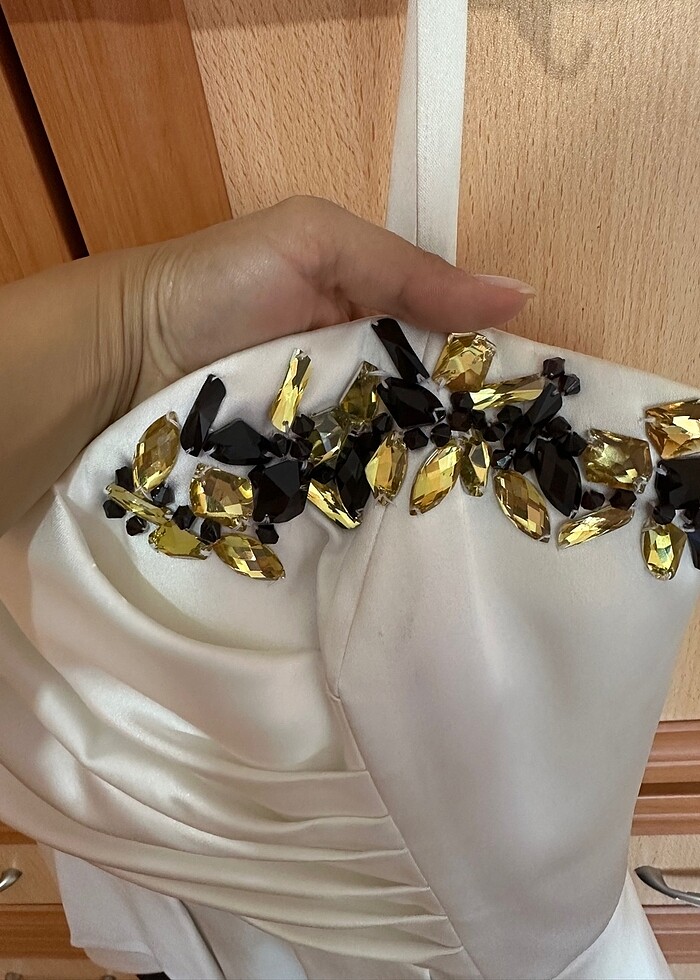 Abiye kısa elbise - Görsel 4