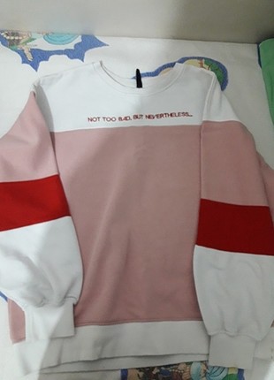 Şeritli sweat 