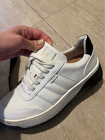 38 Beden beyaz Renk Beyaz erkek sneaker spor ayakkabi greyder