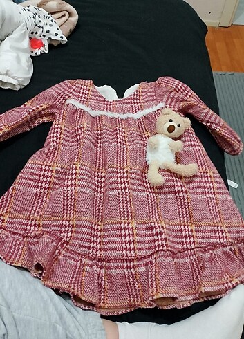 Kız bebek kışlık elbise