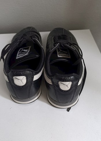 Puma Roma siyah Ayakkabi orjinal - Görsel 3