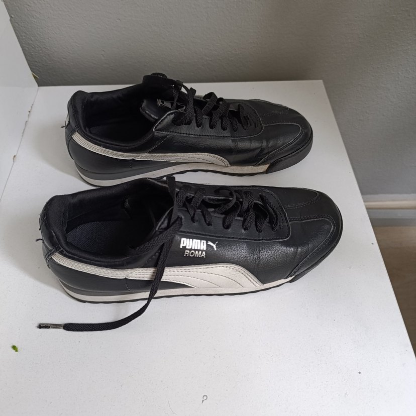 Puma Roma siyah Ayakkabi orjinal - Görsel 2