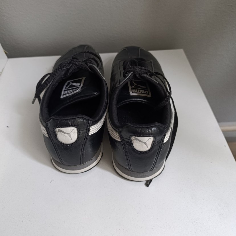 Puma Roma siyah Ayakkabi orjinal - Görsel 3