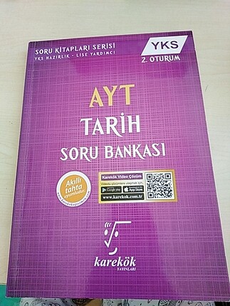 AYT TARİH SORU BANKASI KEREKÖK YAYINLARI video cözümlü