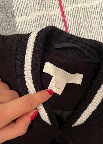 H&M H&m kolej bomber ceket