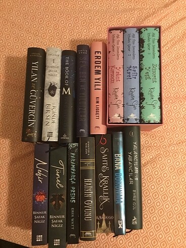 15 adet kitap
