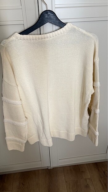 USPolo M Beden Krem Kazak - Görsel 4