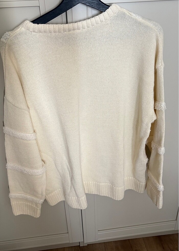 USPolo M Beden Krem Kazak - Görsel 4