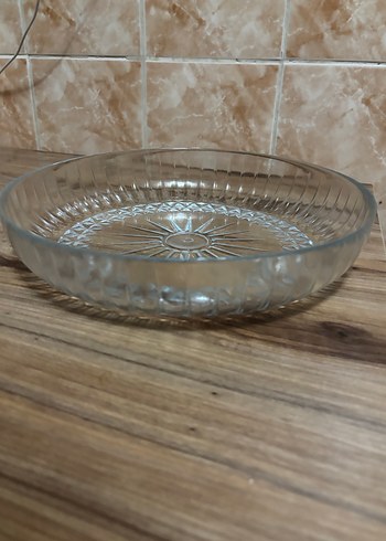 Bej Parlak Desensiz Cam Tabak - Görsel 2