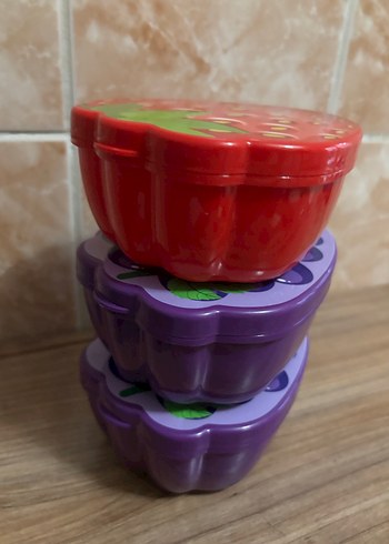 Renkli Meyve Desenli Saklama Kutuları - Görsel 3