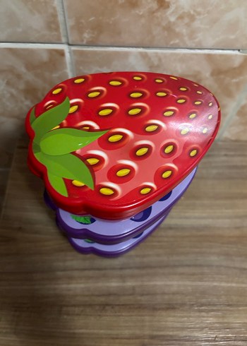 Renkli Meyve Desenli Saklama Kutuları - Görsel 2