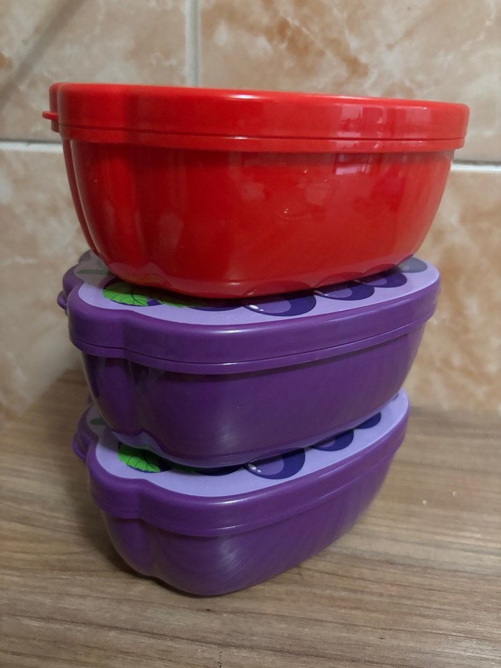 Renkli Meyve Desenli Saklama Kutuları - Görsel 4