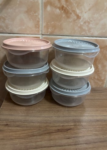 Pastel Renkli Plastik Saklama Kapları - Görsel 3