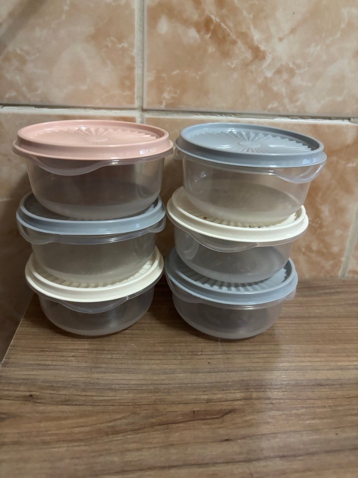 Pastel Renkli Plastik Saklama Kapları - Görsel 3