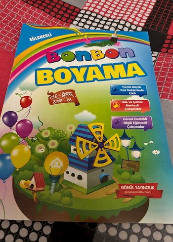 Bonbon Boyama Kitabı - Eğlenceli Çalışmalar - Görsel 3