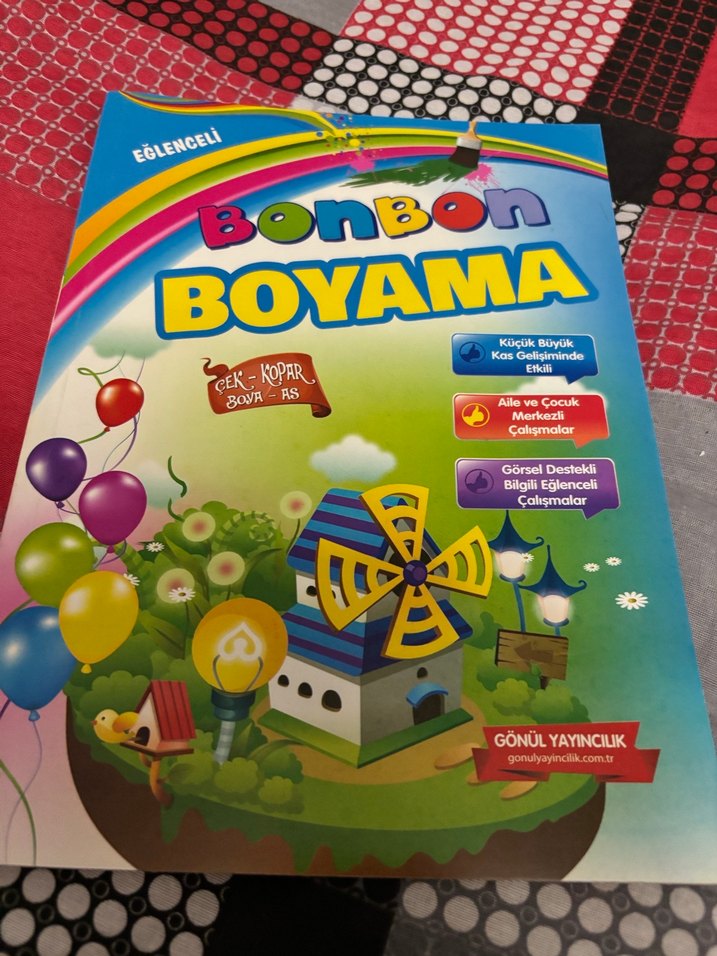 Bonbon Boyama Kitabı - Eğlenceli Çalışmalar - Görsel 3