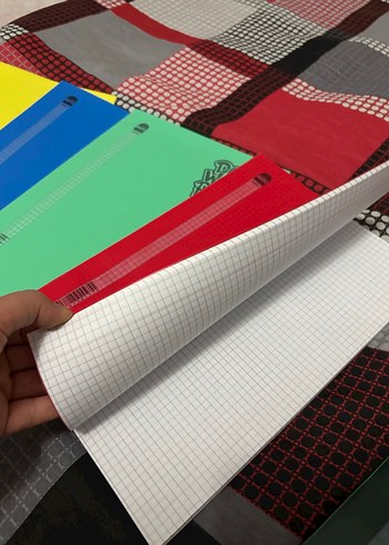 Renkli 40 Yapraklı Defter Seti - Görsel 4