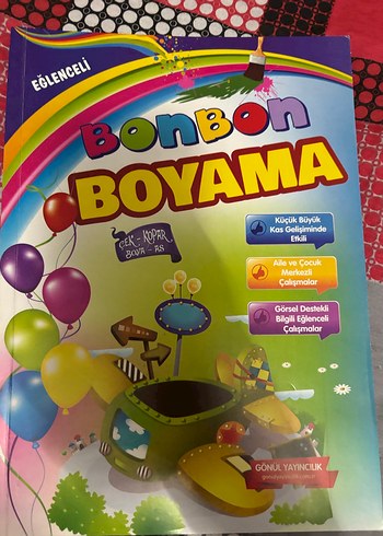 Bonbon Eğlenceli Boyama Kitabı