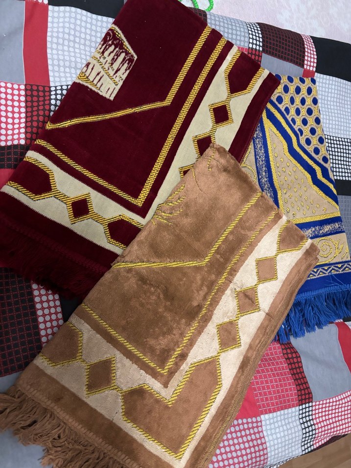 Nakışlı Renkli seccade - Görsel 2