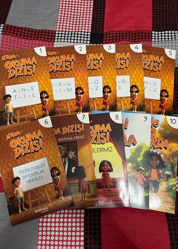 Atom Okuma Dizisi 10 Kitap Seti