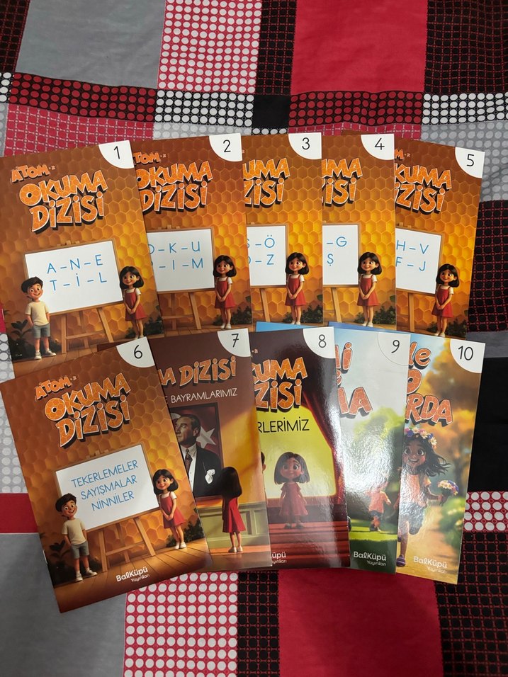 Atom Okuma Dizisi 10 Kitap Seti - Görsel 2