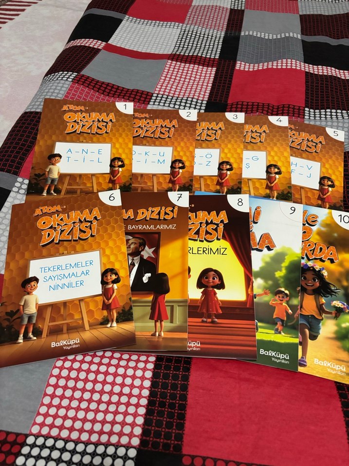 Atom Okuma Dizisi 10 Kitap Seti - Görsel 3