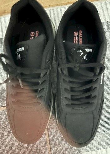 Erkek Siyah Gri Bağcıklı Spor Ayakkabı - Görsel 5