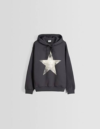 Bershka yıldız sweatshirt